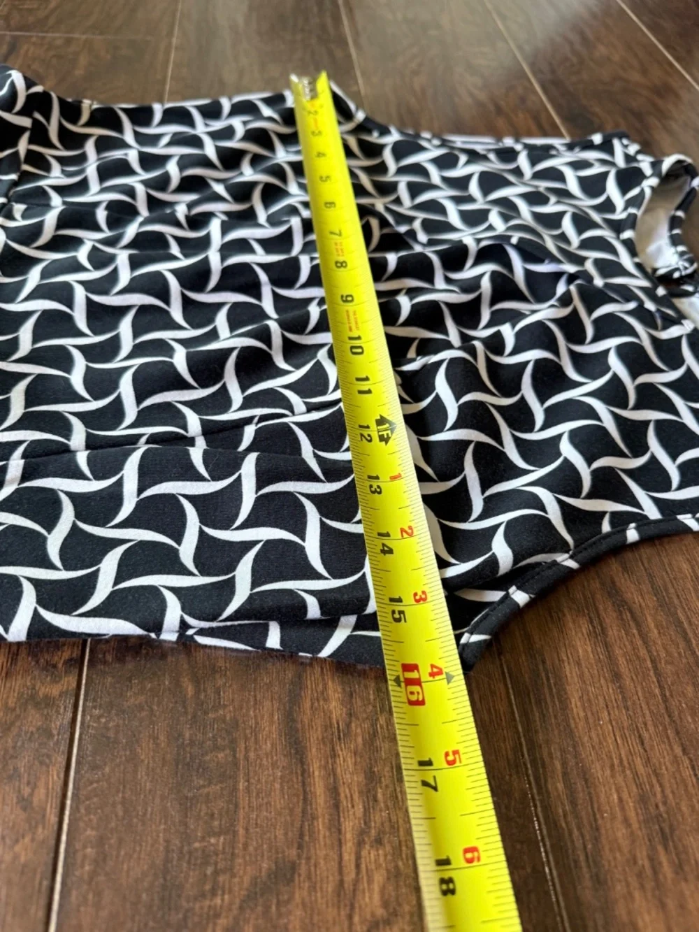 New York & Company Black & White Print Dress Size M - Picture 5 of 7